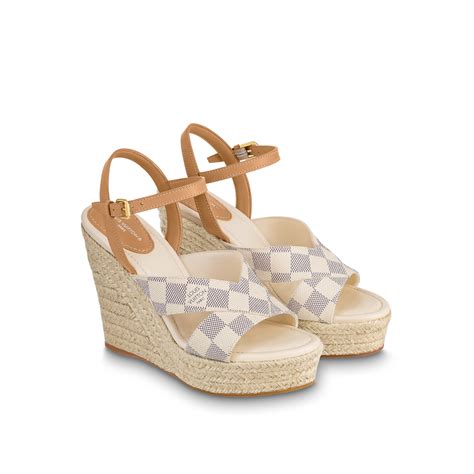 louis vuitton chanclas|Louis Vuitton wedge sandals.